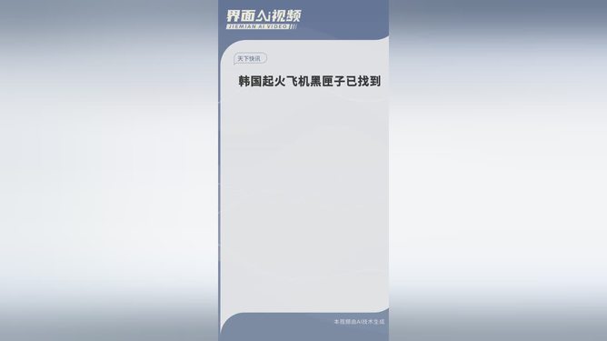 韩客机黑匣子找到，揭示事故真相的关键时刻