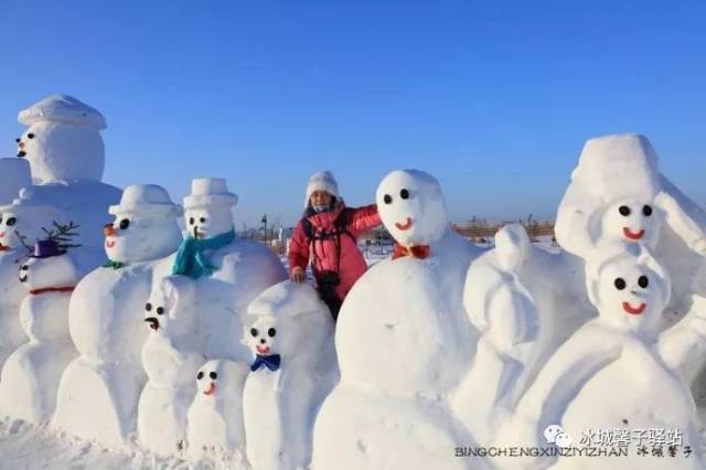 哈爾濱的雪人也有自己的OOTD，冰雪時尚與文化的融合