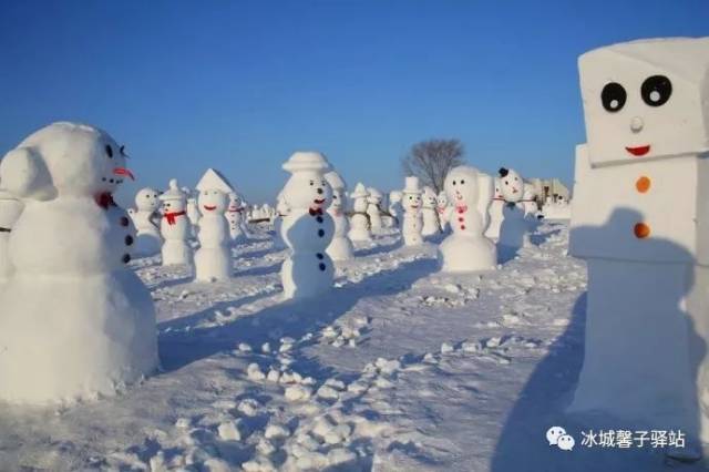 哈尔滨的雪人也有自己的OOTD，冰雪时尚与文化的融合