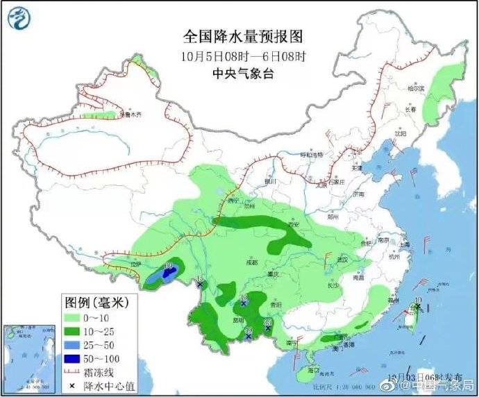 新一股冷空气将影响我国中东部