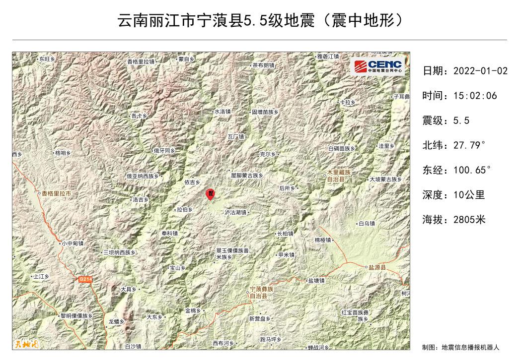 香格里拉地震，回顧與反思——以時間為線索的災難記錄（一）