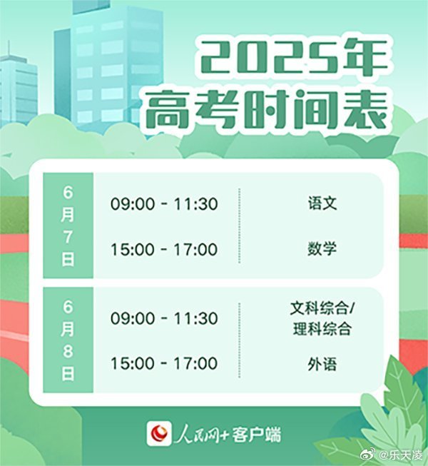 重磅来袭，揭秘2025年高考时间表的安排！