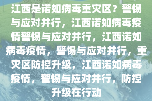 江西成诺如病毒重灾区？谣言揭秘背后的真相！