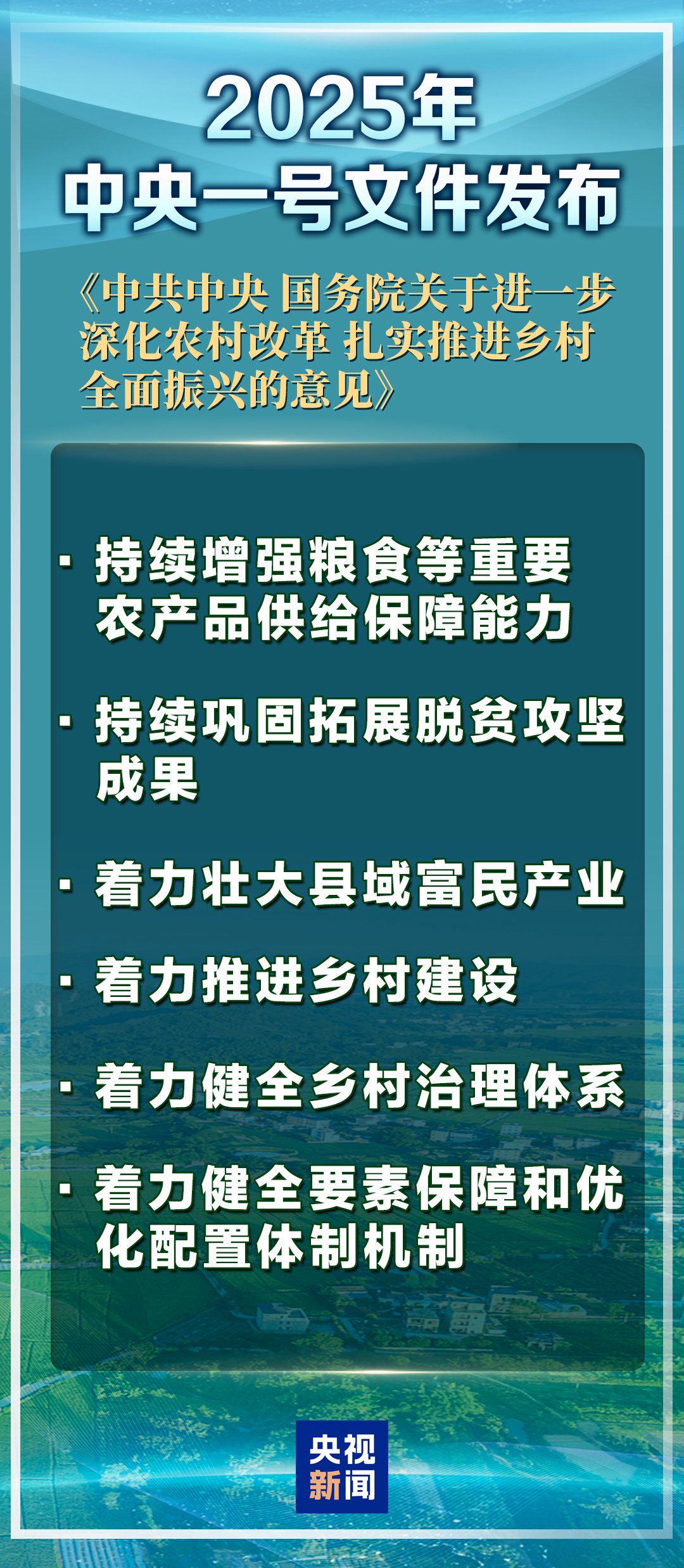 重磅揭秘，今年中央一号文件释放的新信号引领未来农业新征程！