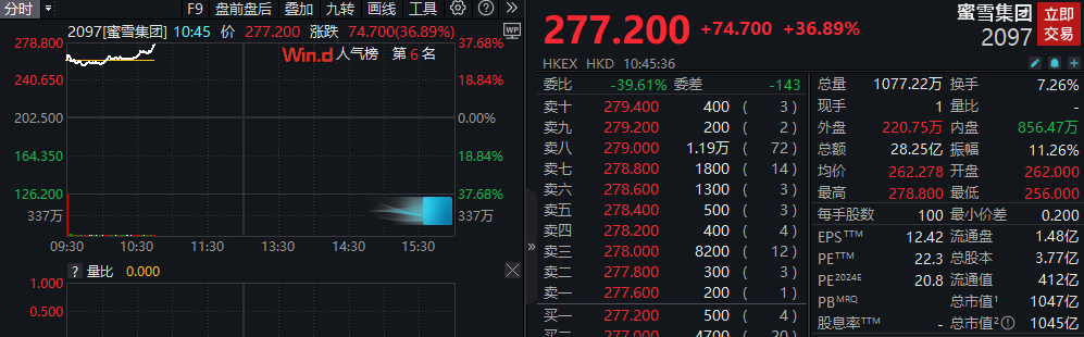 蜜雪集团大涨背后的秘密，揭秘暴涨背后的驱动力与未来走向