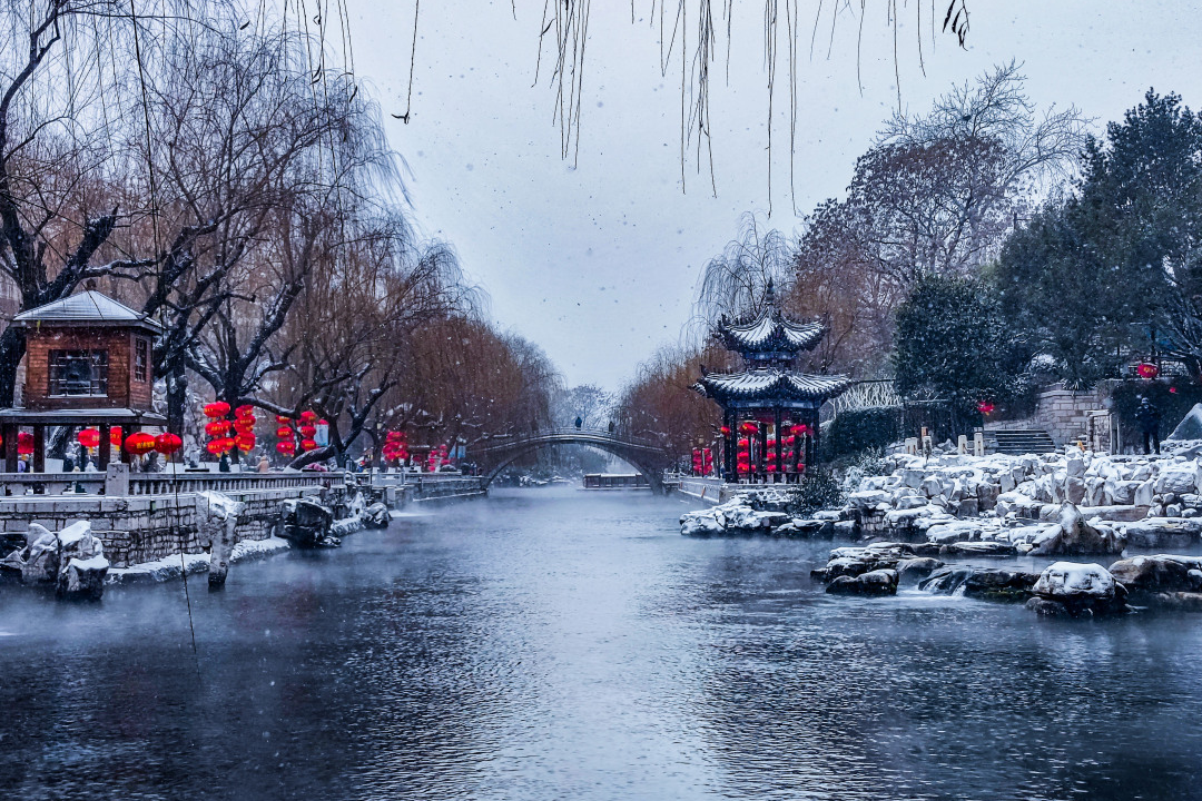 雪后的济南，如诗如画的美景等你来探寻