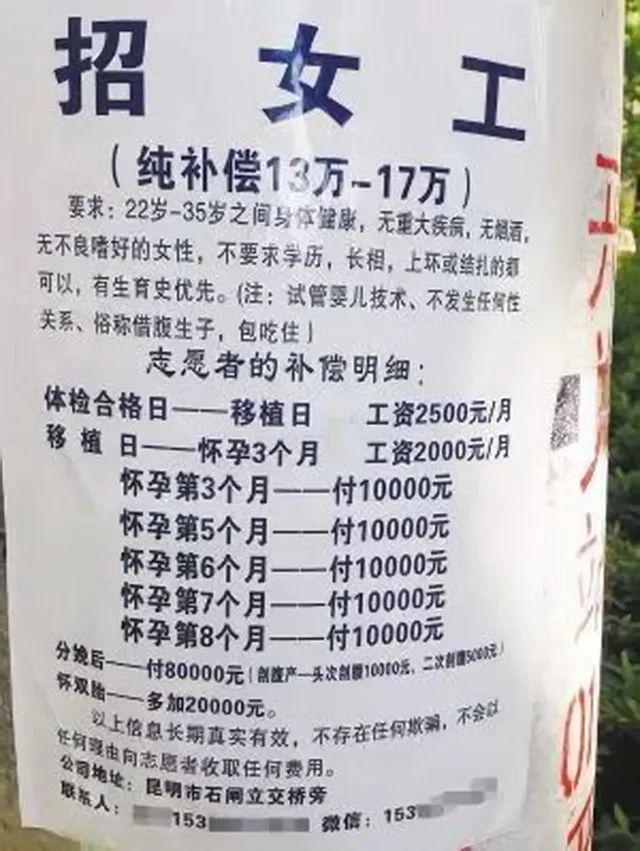 女孩清路邊代孕廣告背后的真相與反思，社會(huì)熱點(diǎn)深度剖析